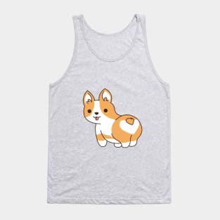 Cute Corgi Tank Top